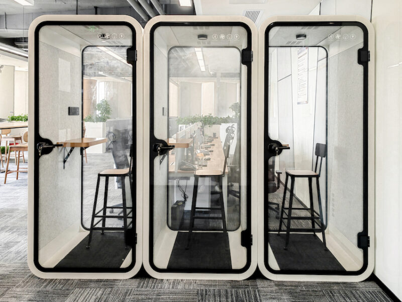 Dynamipod office phone booth 5