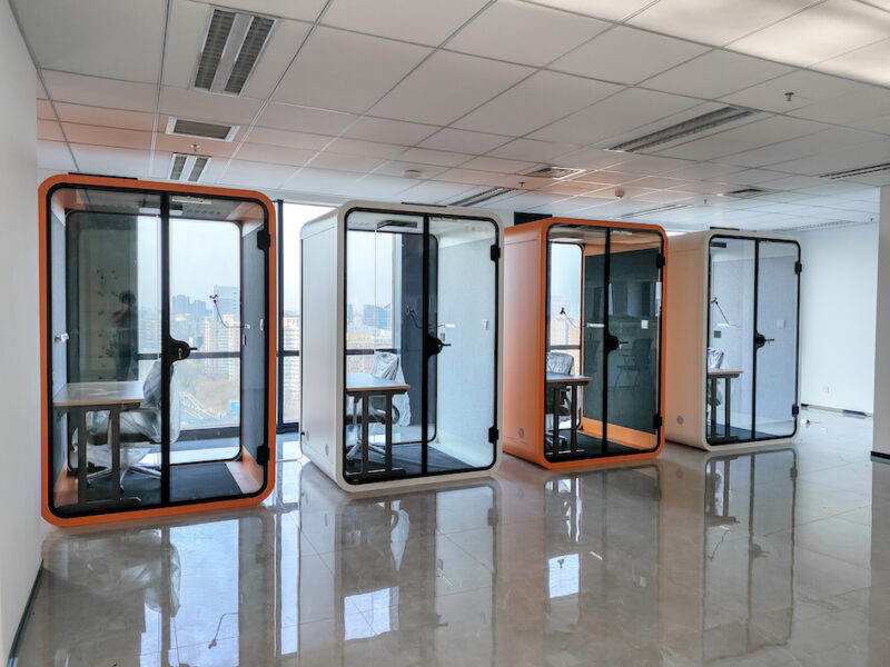 Dynamipod soundproof cubicles 7