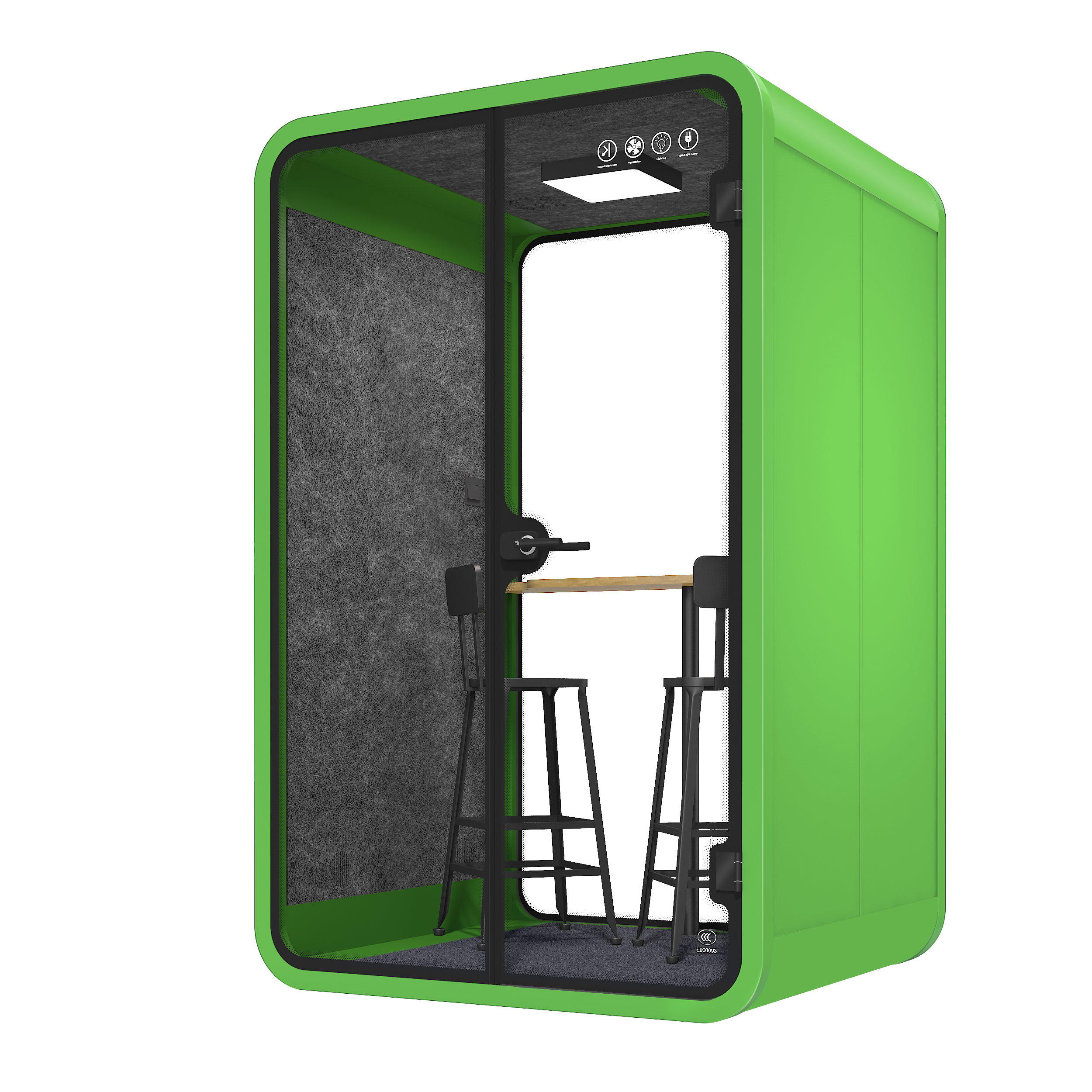 Home Silence Pod Movable M-a-grass green