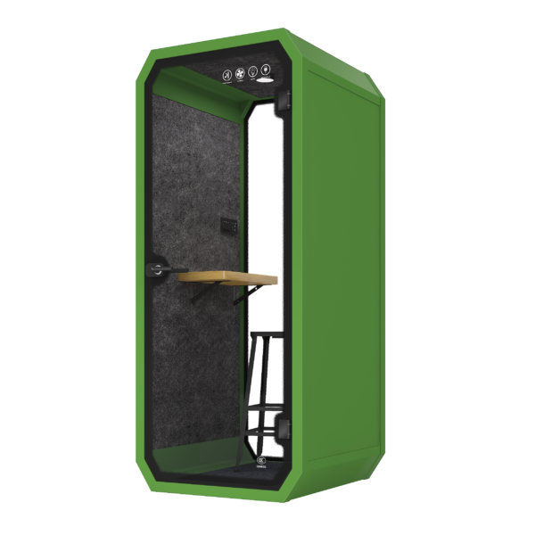 Modern Design Silent Pod Single Person S size grass green