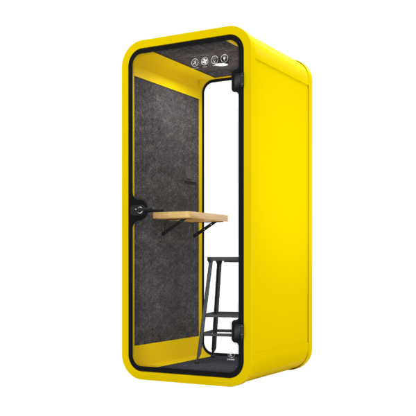 Office Pods 1 Person S-a-lemon yellow