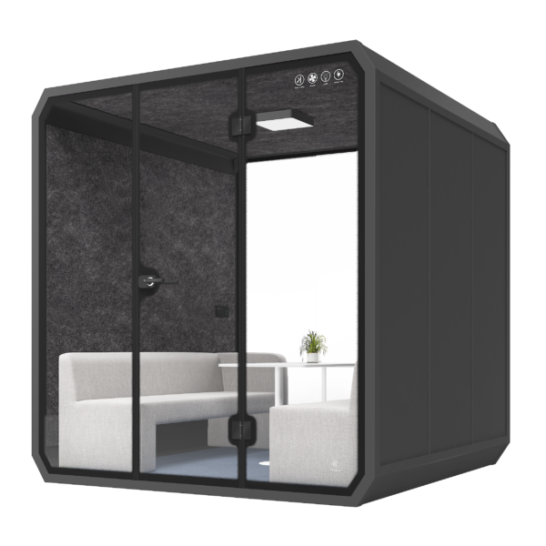 Pod office Soundproof Cabin XL-b-dark gray