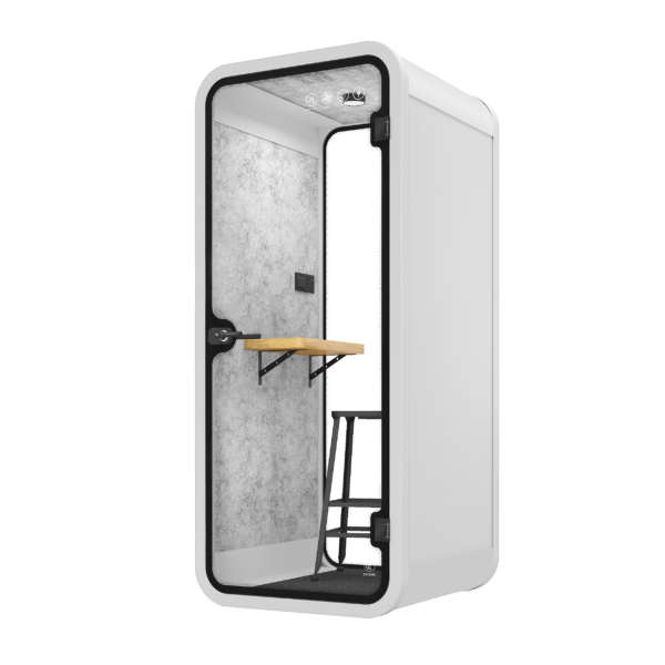 Silent Meeting Pod 1 Person S-a-raw white