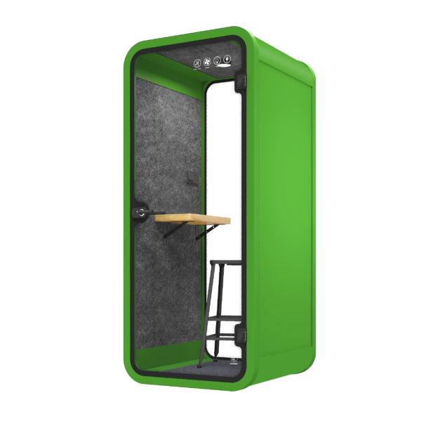 Soundproof Phone Cabin S-a-grass green